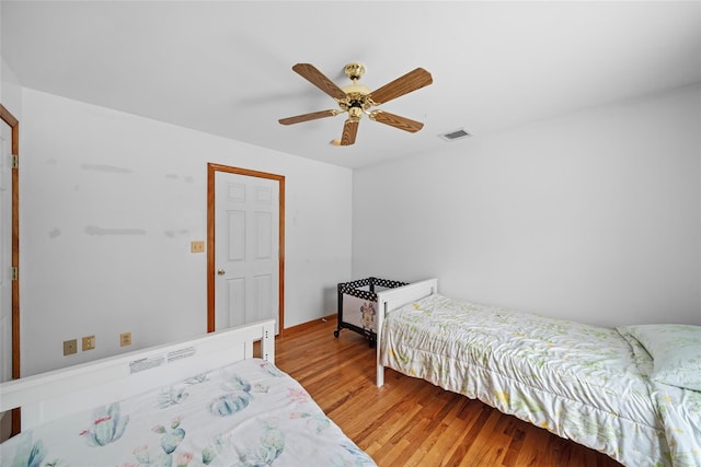 97 Ludlam Rd, Monroe, NY 10950 - bedroom featuring light wood finished floors and ceiling fan