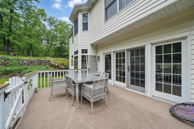97 Ludlam Rd, Monroe, NY 10950 - view of patio / terrace with outdoor dining area