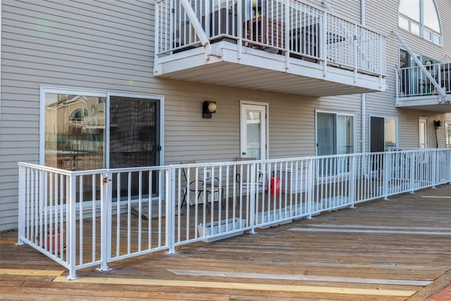 view of deck