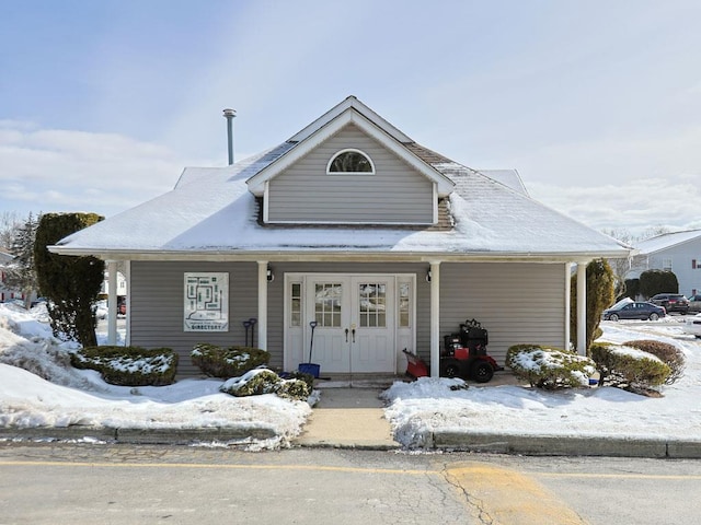 view of front of house