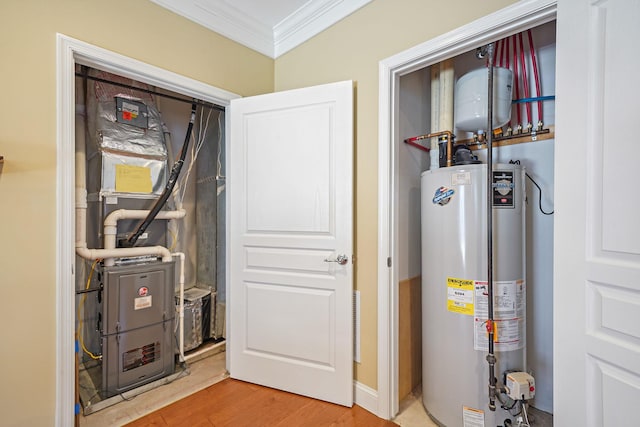 utilities with water heater