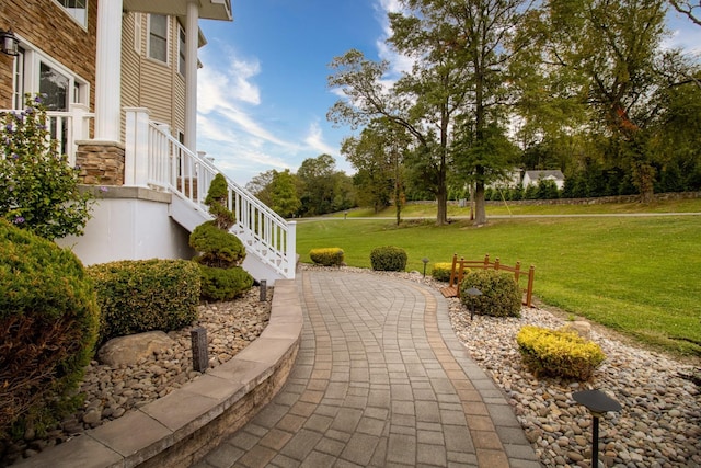 84 Kings Rd, Rock Tavern, NY 12575 - view of community with a lawn and stairway