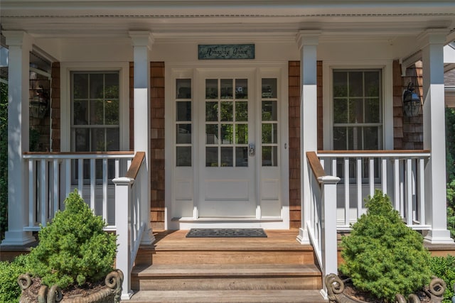 view of property entrance