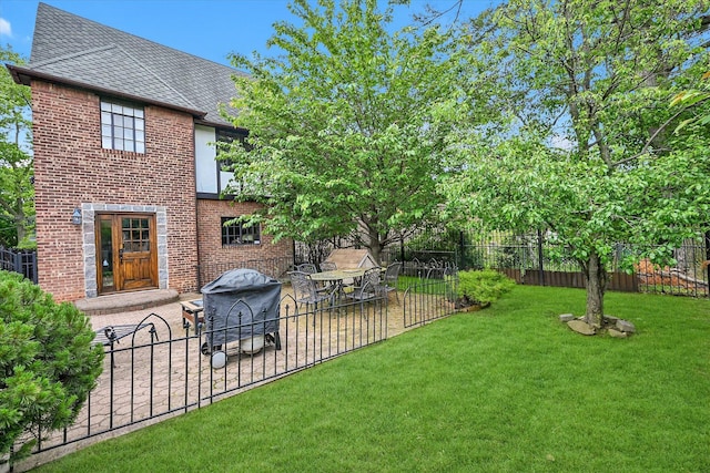 33-64 190th St, Flushing, NY 11358 - view of yard with a patio