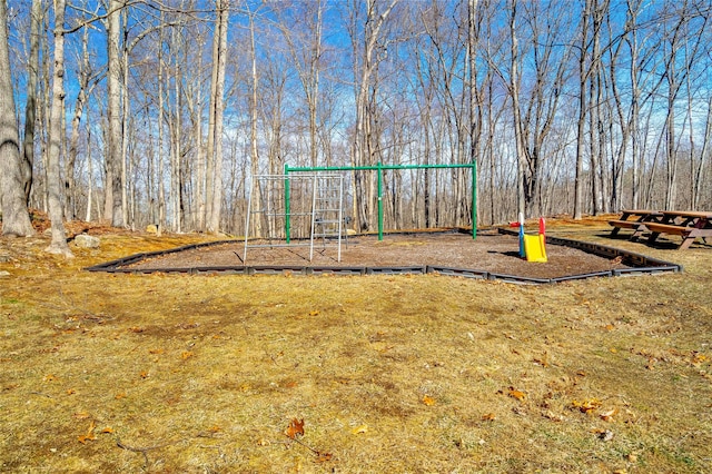 view of communal playground