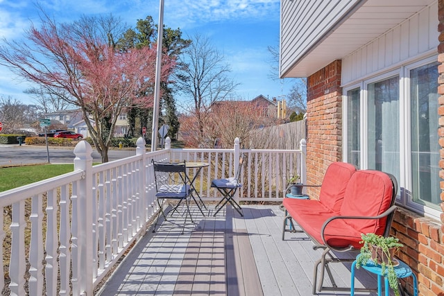 view of deck