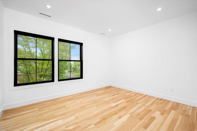 12 Fairway Ave, Rye, NY 10580 - unfurnished room featuring baseboards, wood finished floors, and recessed lighting