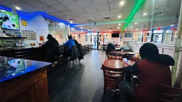 reception area featuring visible vents