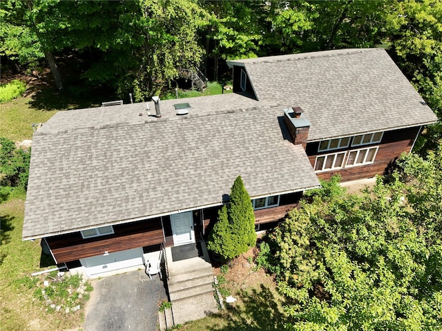 44 Karen Joy Dr, Middletown, NY 10940 - view of subject property with a tree filled landscape