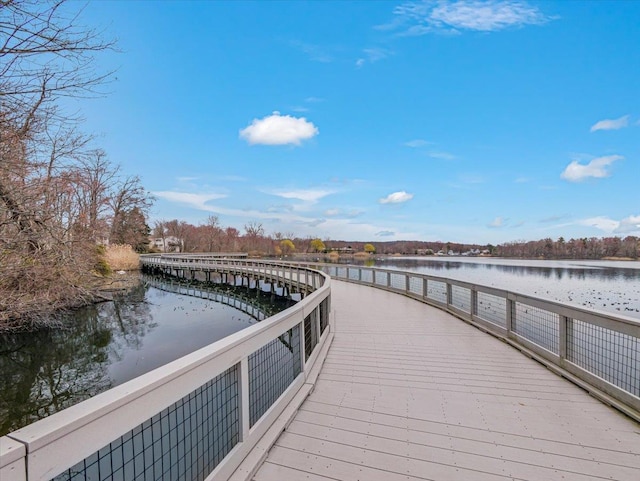 215 Old Haverstraw Rd, Congers, NY 10920 - dock area featuring a water view