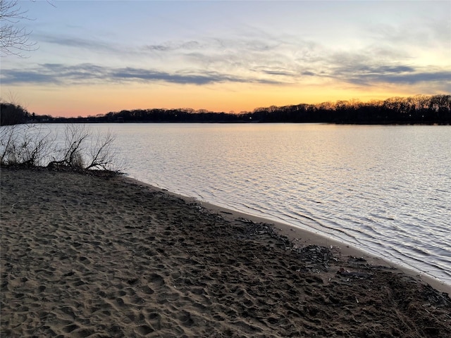 property view of water