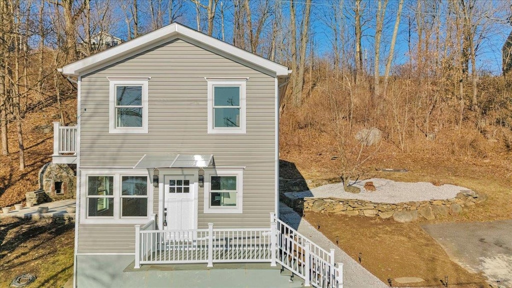 54 Newport Rd, Patterson, NY 12563 - view of traditional-style house