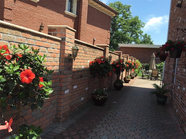 view of patio