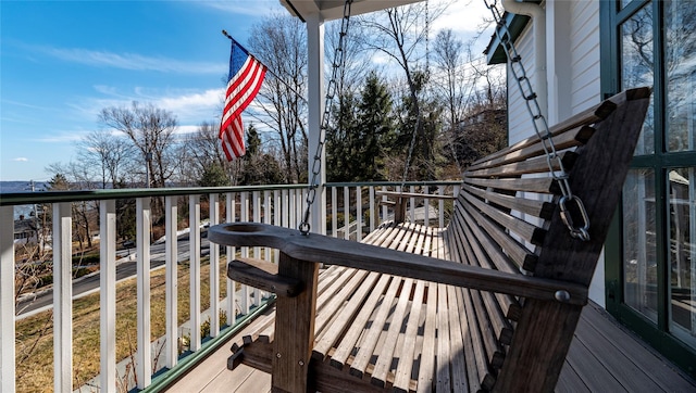 view of deck