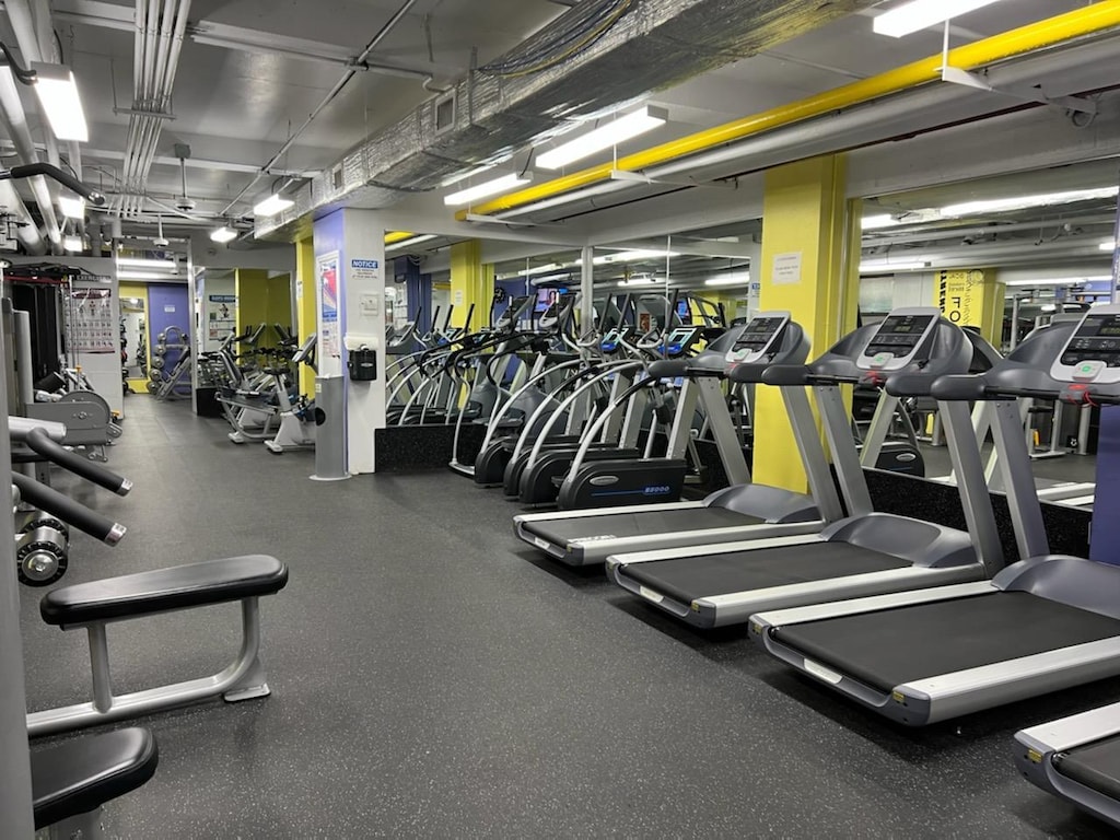 view of exercise room