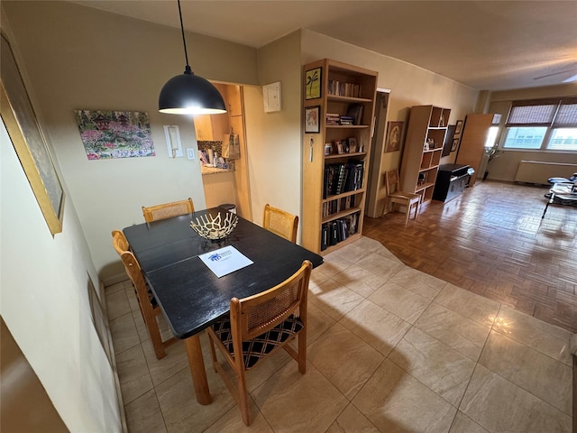 view of dining room