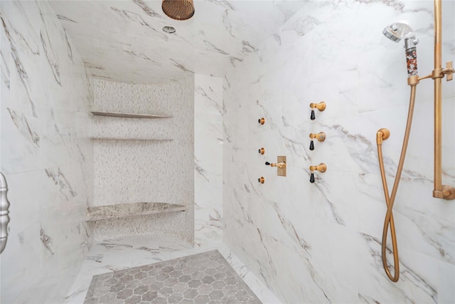 86 Gaylord Dr S, Brooklyn, NY 11234 - bathroom with a marble finish shower