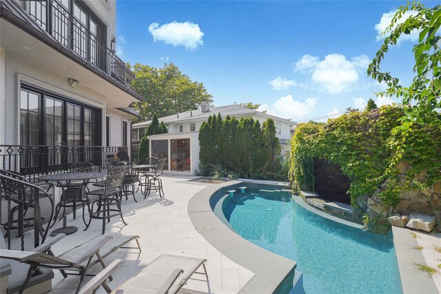 86 Gaylord Dr S, Brooklyn, NY 11234 - outdoor pool featuring a patio