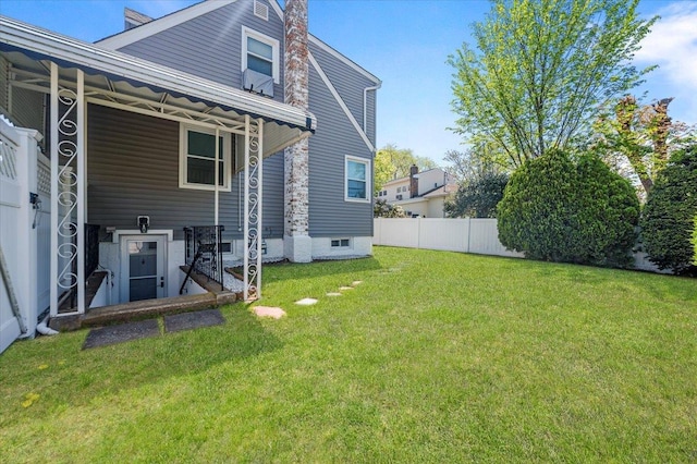 view of back of property