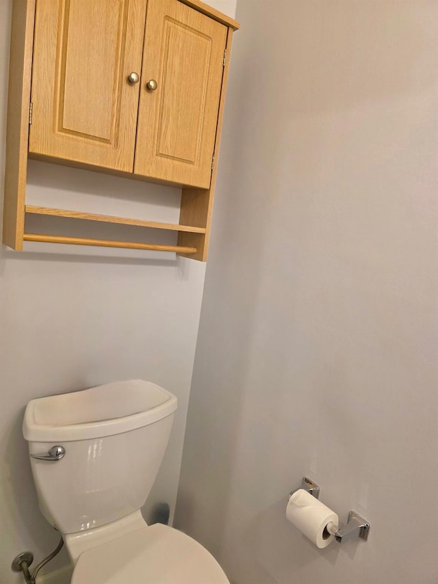 bathroom with toilet