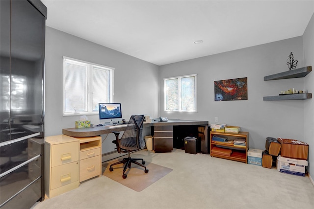 office with carpet