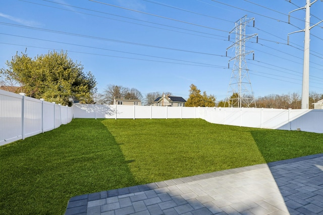 430 Wellington Rd, East Meadow, NY 11554 - view of yard with a fenced backyard and a patio