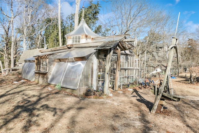 view of greenhouse