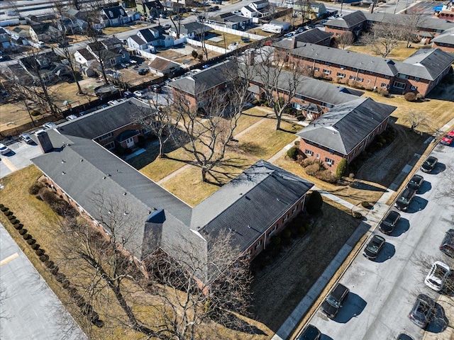 birds eye view of property featuring a residential view