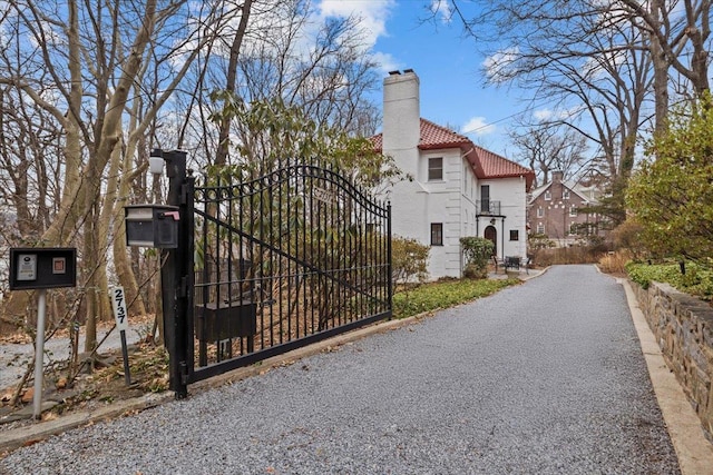 view of gate