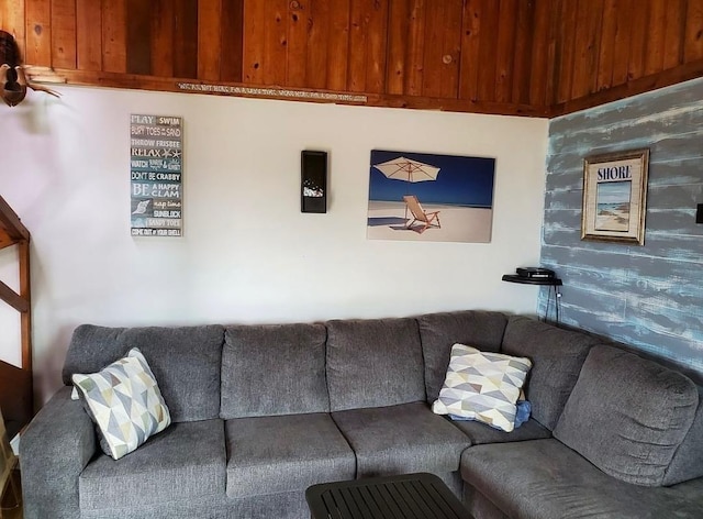 view of living area