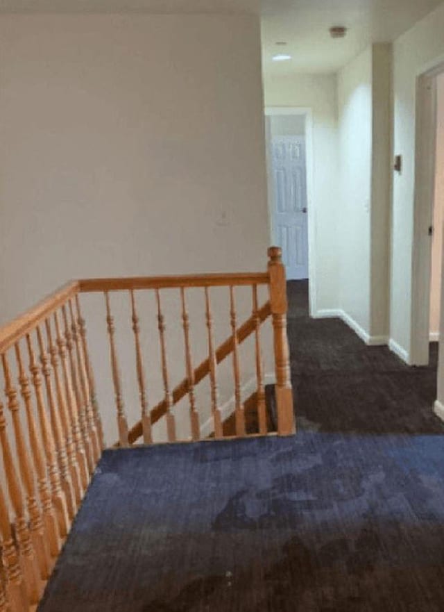118-82 Metropolitan Ave Unit 1B, Kew Gardens, NY 11415 - stairway with carpet flooring and baseboards