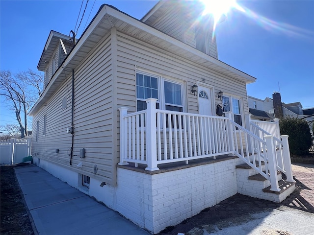 view of front of house