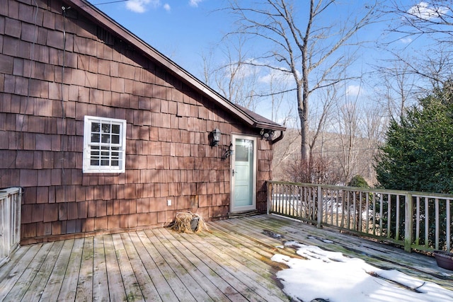 view of deck