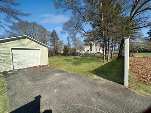 exterior space with driveway