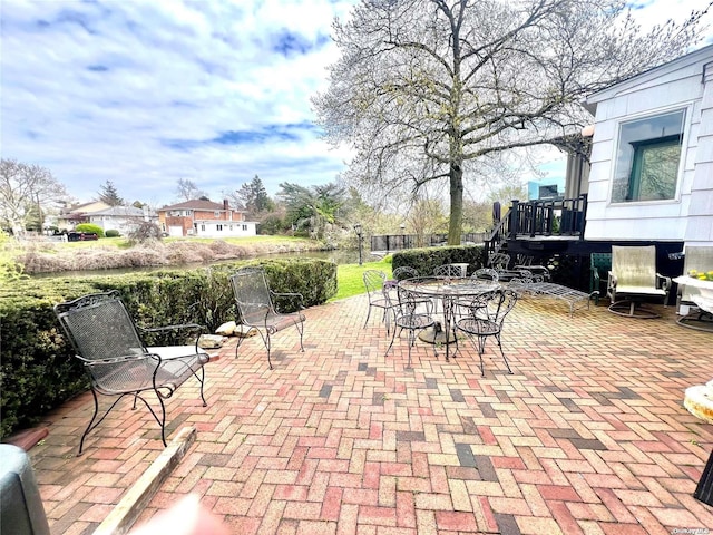 view of patio / terrace with outdoor dining area