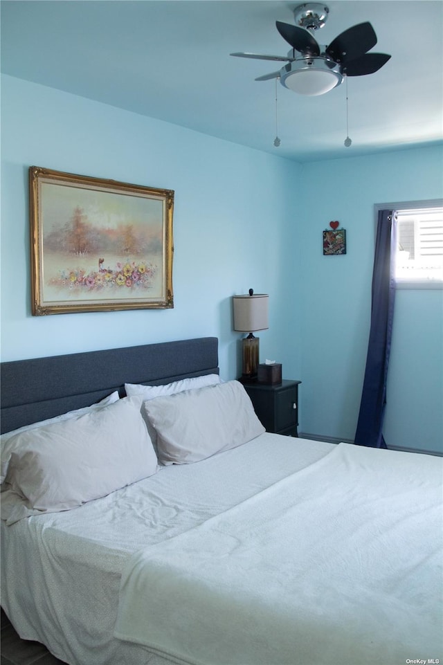 74 Wisconsin St, Long Beach, NY 11561 - bedroom with a ceiling fan