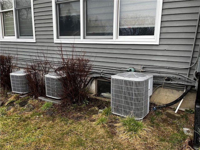 exterior details featuring central air condition unit