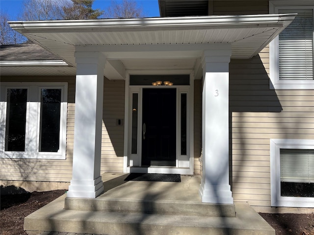 view of property entrance