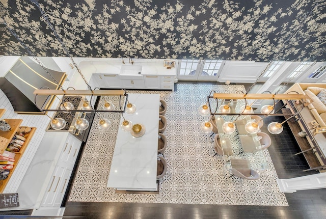 room details with wood finished floors