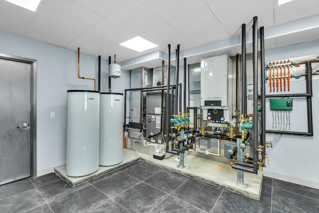 utilities featuring water heater