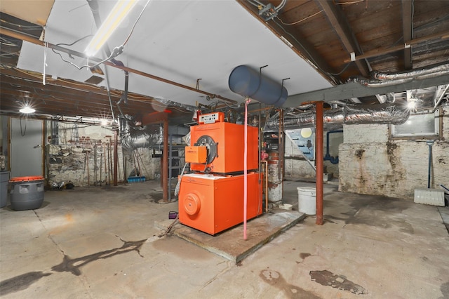 6 Agate Ave, Ossining, NY 10562 - unfinished below grade area featuring washer / clothes dryer