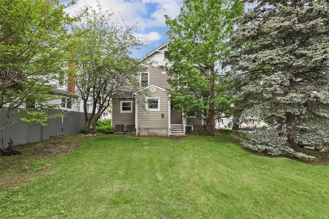 6 Agate Ave, Ossining, NY 10562 - view of grassy yard with central AC