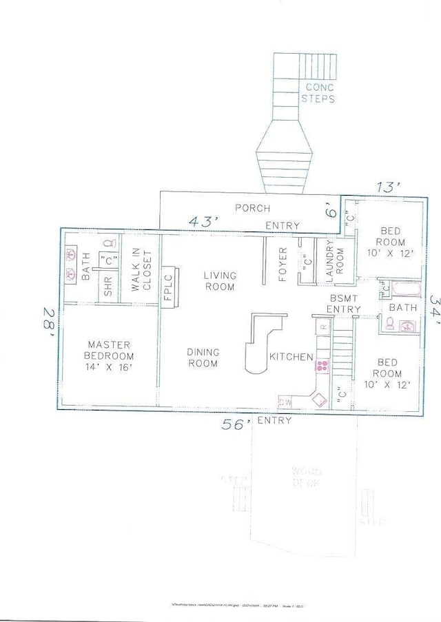 8 Rolling Woods Ln, Hampton Bays, NY 11946 - view of property floor plan