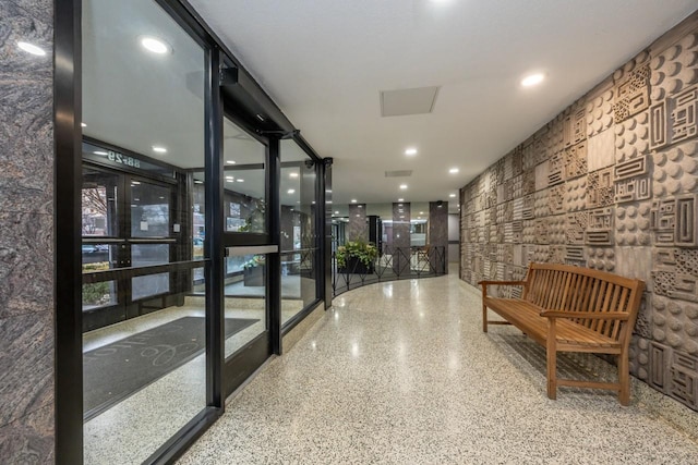 view of community lobby