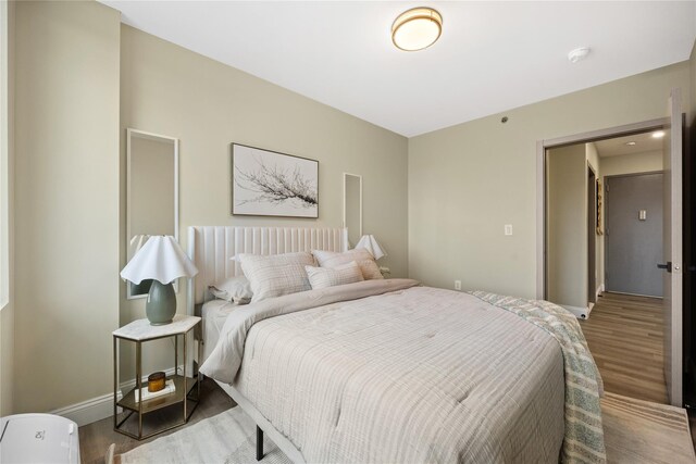 163-07 72nd Ave Unit 2A, Fresh Meadows, NY 11365 - bedroom with wood finished floors and baseboards