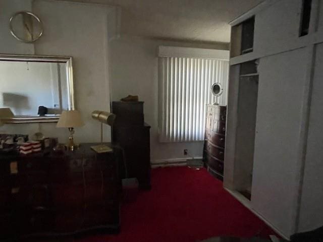 bedroom featuring a closet