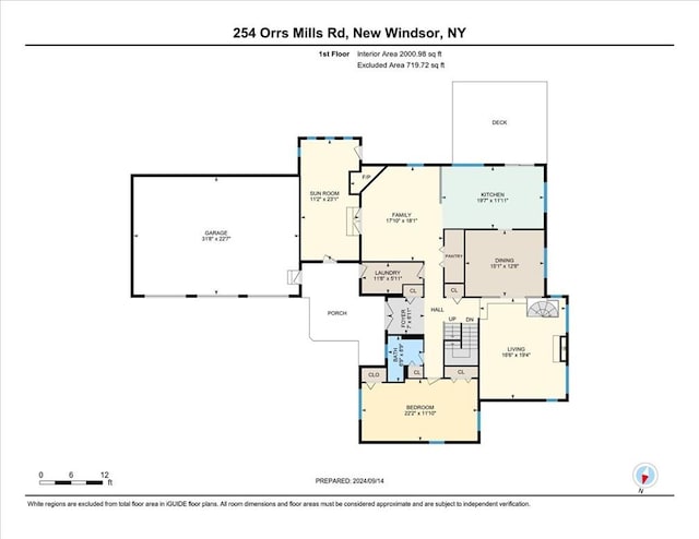 view of layout