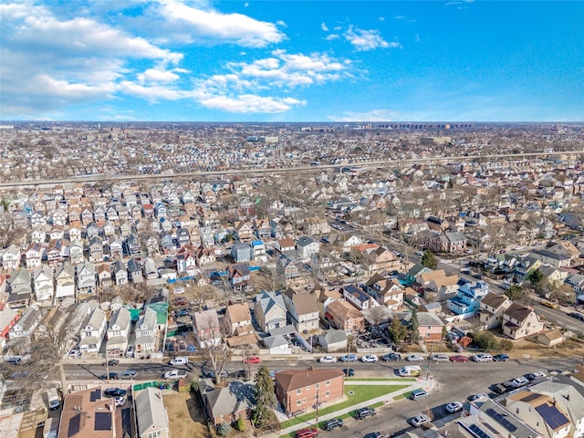 birds eye view of property featuring a residential view