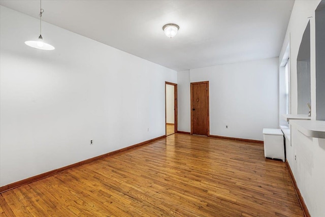 32-05 81st St Unit A3, Jackson Heights, NY 11370 - empty room with wood finished floors and baseboards