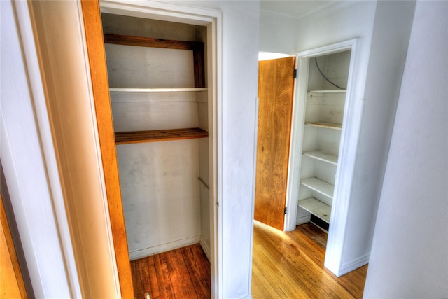 view of closet